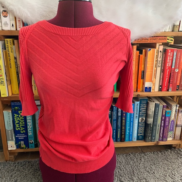 Marc By Marc Jacobs Sweaters - MARC BY MARC JACOBS//pink short sleeve sweater S